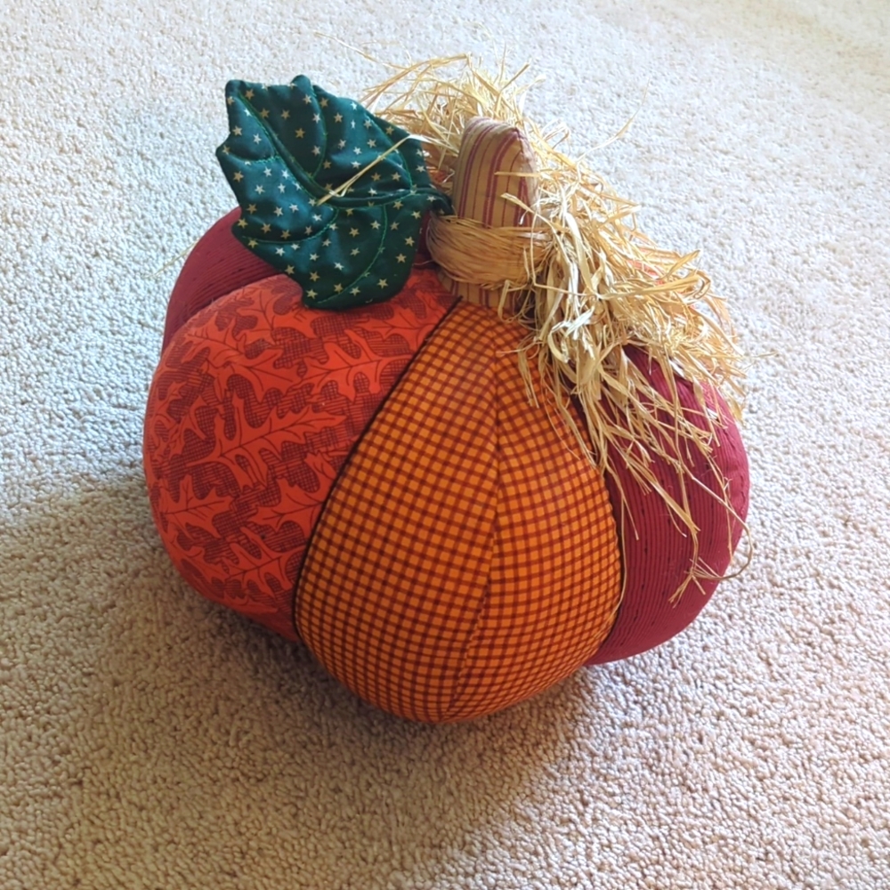 Stuffed pumpkin